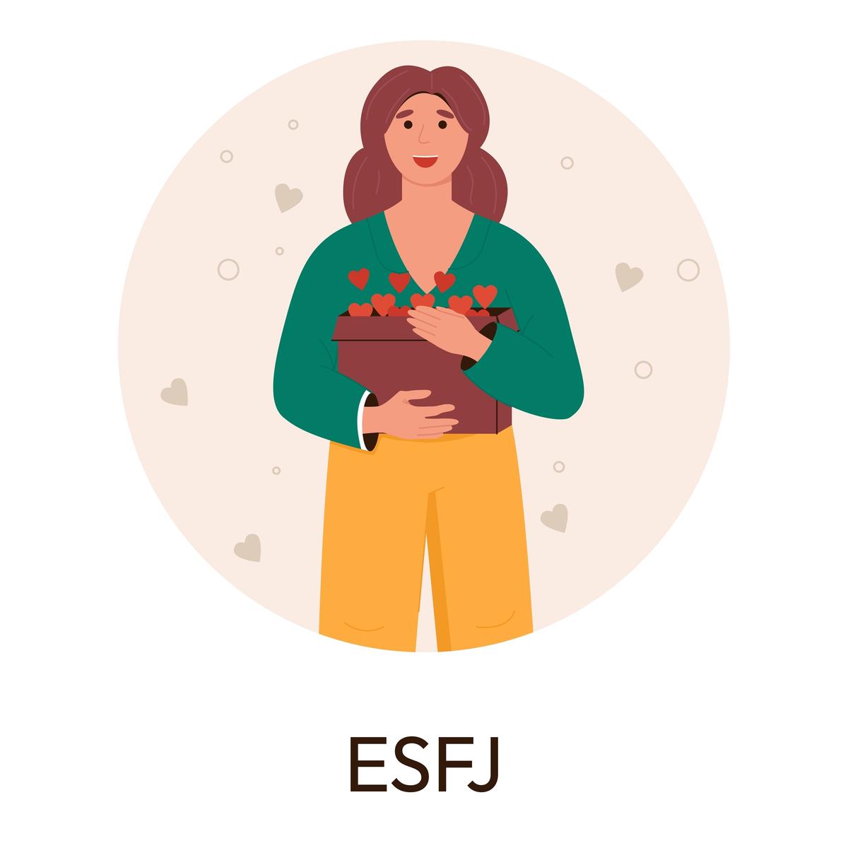 ESFJ tin rằng sự chăm sóc và chia sẻ có thể thay đổi thế giới.