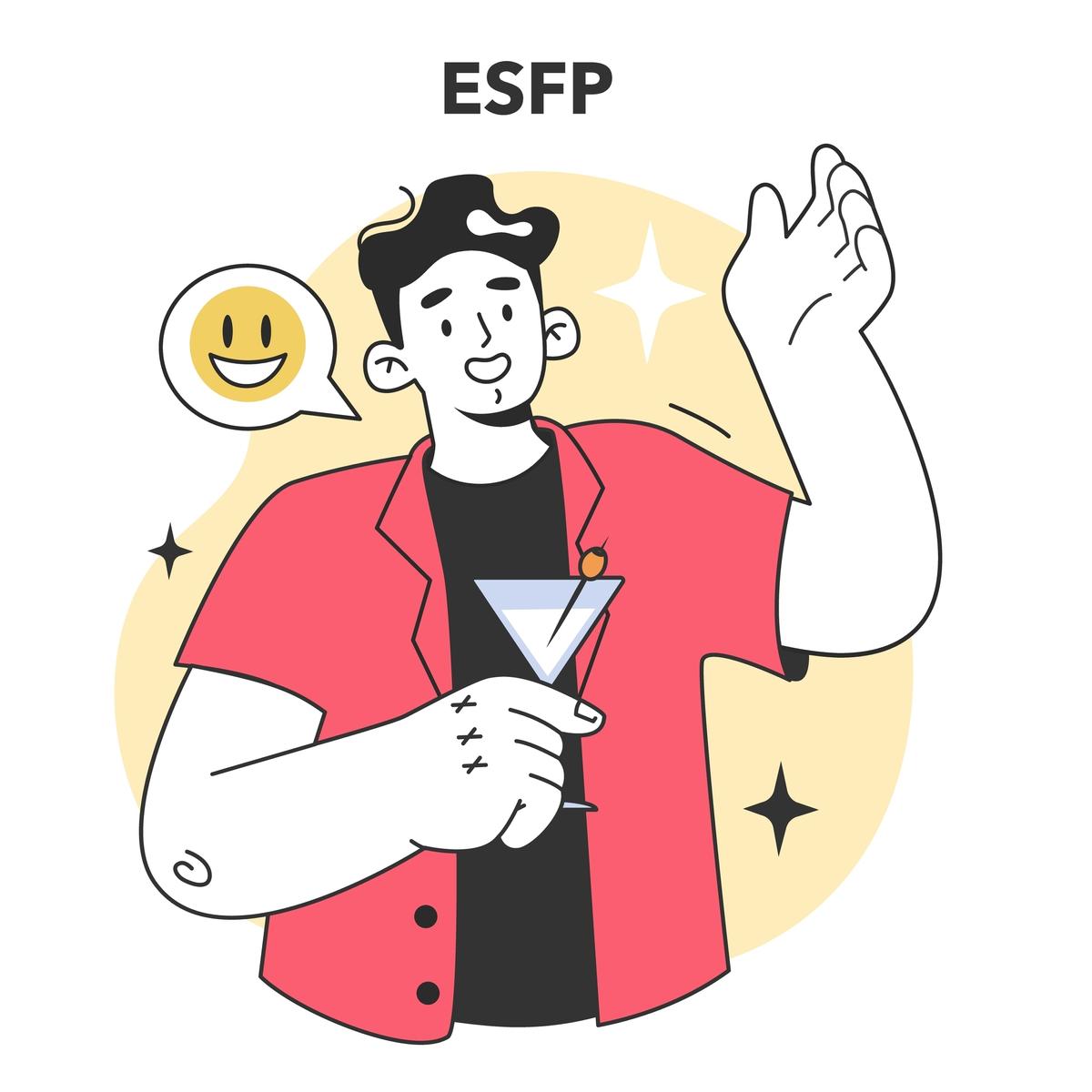 Cuộc sống là sân khấu và ESFP là ngôi sao của chính mình