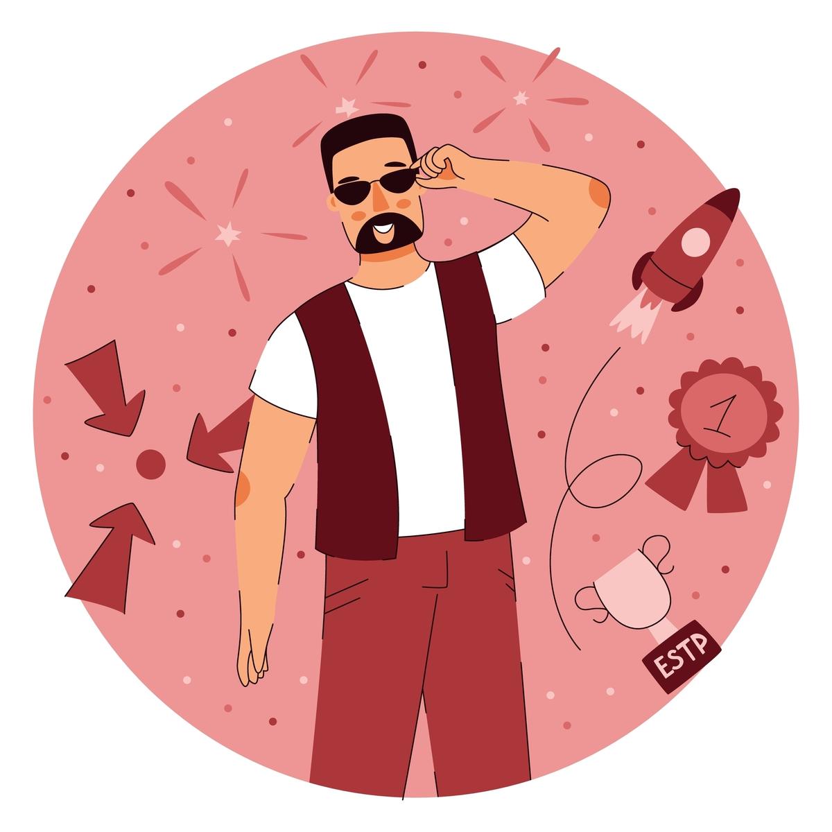 ESTP thích thú với các thử thách