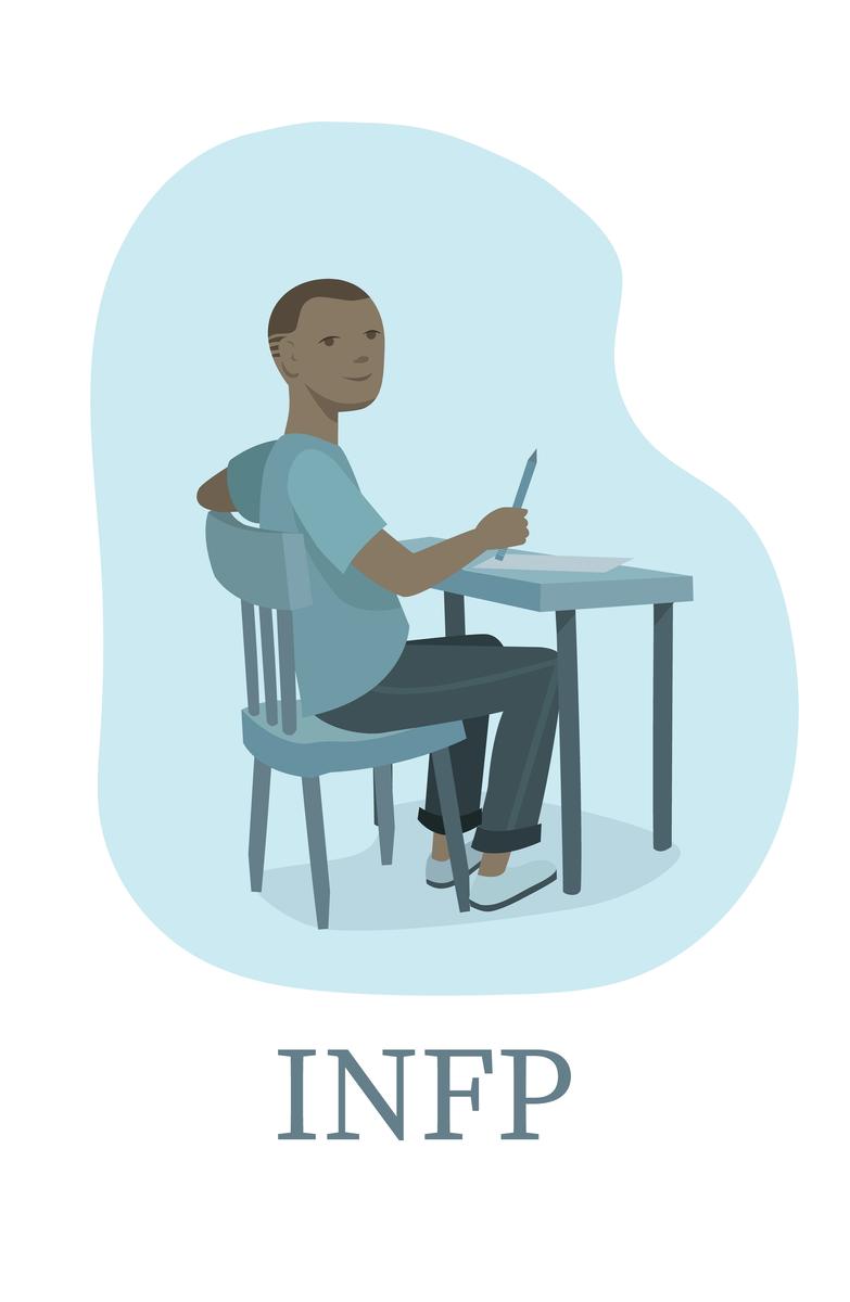INFP không ngừng mơ ước, không ngừng sáng tạo.